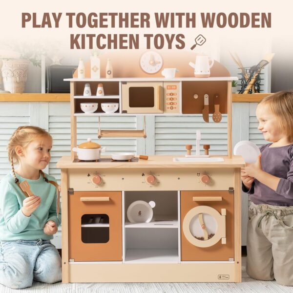 Robud Wooden Supermarket Playset - Image 2