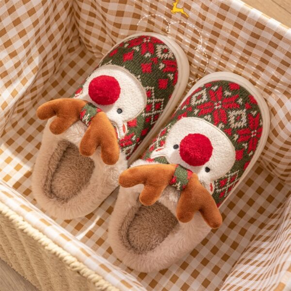 Winter Plush Slippers - Image 2