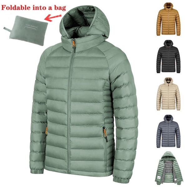 Men's Lightweight Hooded Coat